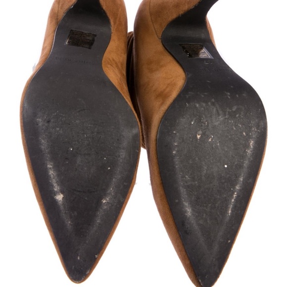 Anine Bing Suede Slouch Boots - Picture 6 of 6